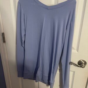 athletic cross back long sleeve